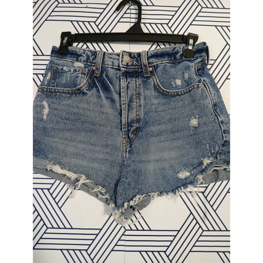 Wild Fable Highest Rise Cutoff Shorts Button Fly Boho Festival